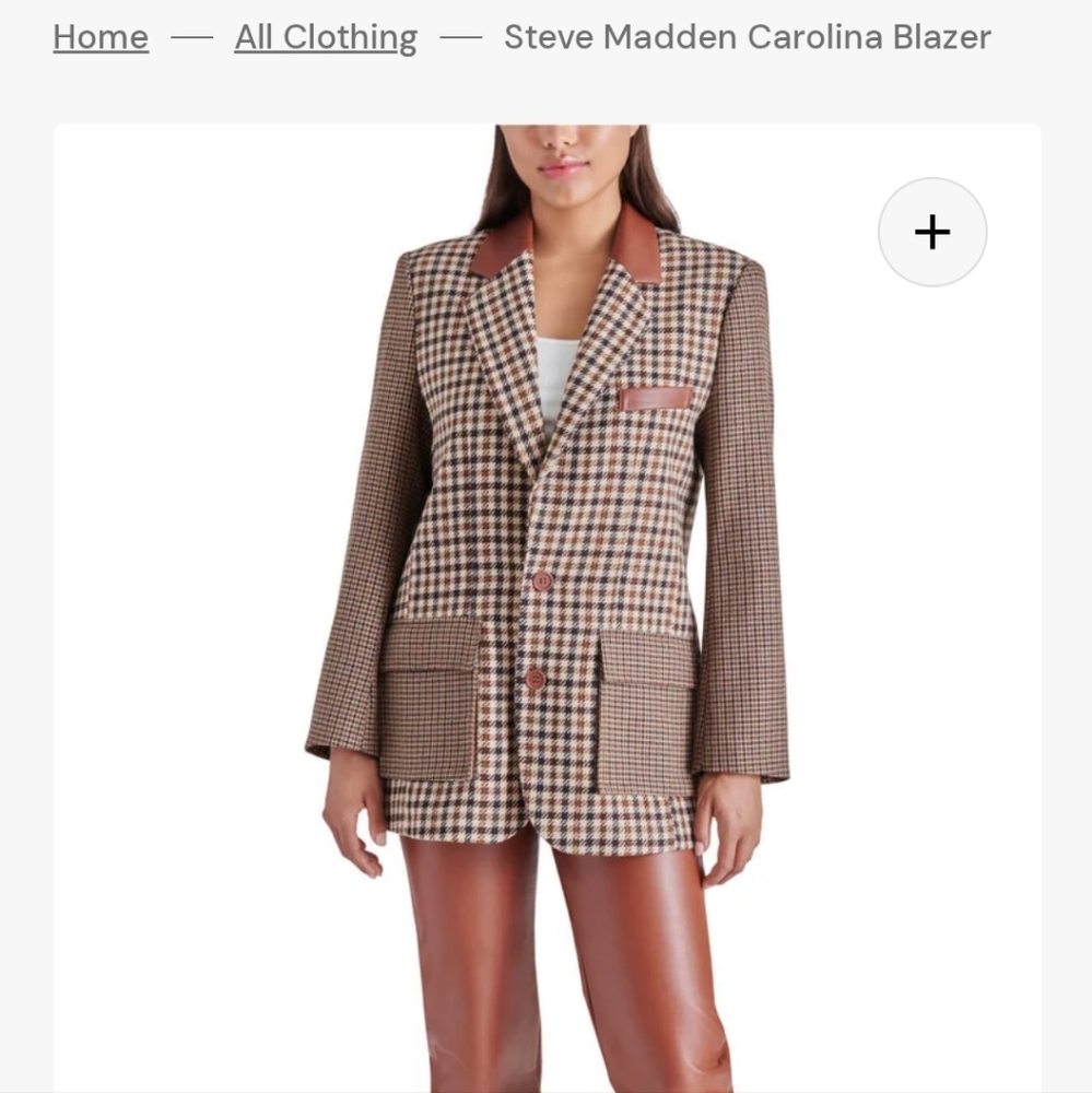 Nwt steve madden blazer